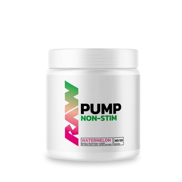 RAW PUMP Non-stim Pre-Workout by CBUM