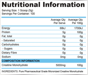 Day One Creatine Monohydrate
