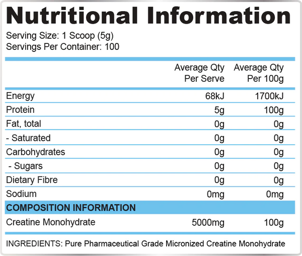 Day One Creatine Monohydrate