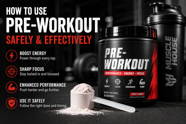 How to Safely and Effectively Use Pre Workout Supplements