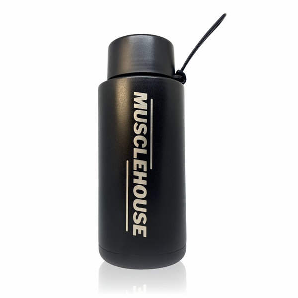 1ltr Ceramic Bottle - Matte Black