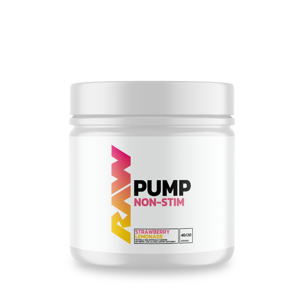 RAW PUMP Non-stim Pre-Workout by CBUM